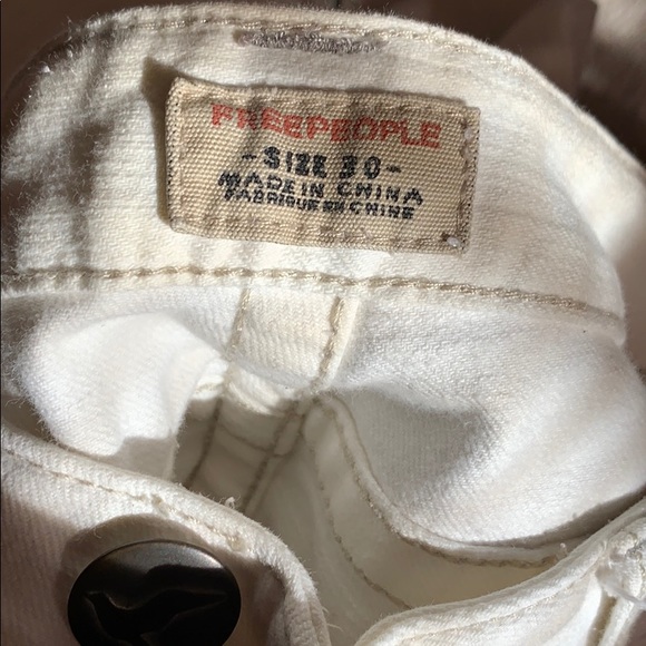 Free People white jeans - Picture 3 of 3
